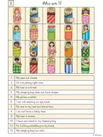 Vorschau - Arbeitsblätter - Who am I? - Reading Riddles - Sleeping Bags - Seite 2
