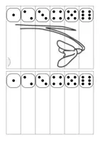 Vorschau - Arbeitsblätter - Puzzle, Würfelspiel & Schneideübung „SCHNEEGLÖCKCHEN“ (Zahlen bis 6 & Würfel) - Seite 3