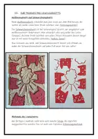 Vorschau - Arbeitsblätter - Linolschnitt und Linoldruck (Anleitung) - Seite 1