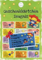 Vorschau - Poster - Geschenkkärtchen Zeugnis | Du bist... | FREEBIE - Deckblatt