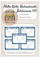 Vorschau - Stationenlernen - Kartei Mathe Rechendreiecke - 2. Klasse - Deckblatt