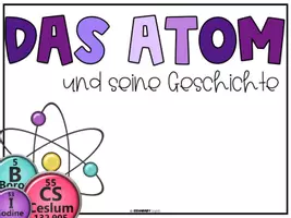 Vorschau - Arbeitsblätter - Das Atom und seine Geschichte - eine komplette Einheit - Seite 1