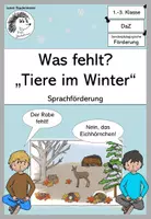 Vorschau - Spiele - Sprachförderung "Tiere im Winter": Was fehlt? (DaZ/DaF) - Deckblatt