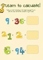 Vista previa - Hojas de trabajo - Calculating with numbers made easy! - Worksheet (Part 4) - Portada