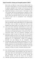 Vorschau - Klassenarbeiten - Klausur mit EHZ - Kirche - Papst Franziskus Evangelii Gaudium - Situation der Kirche - Grundvollzüge Herausforderungen Ekklesiologie - Seite 2