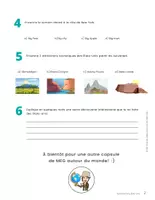 Aperçu - Feuilles d'exercices - Vidéo + Questionnaire Les États-Unis - Page 3