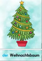Vorschau - Fördermaterial/Inklusion - Tafelkarten Weihnachten - Seite 1
