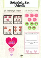 Vista previa - Juegos / Gamificación - Actividades del día de San Valentín - Portada