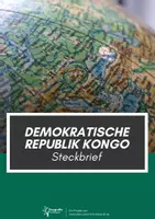 Vorschau - Arbeitsblätter - Demokratische Republik Kongo Steckbrief - Deckblatt