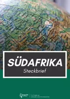 Vorschau - Arbeitsblätter - Südafrika Steckbrief - Deckblatt
