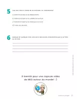 Aperçu - Feuilles d'exercices - Vidéo + Questionnaire La Mongolie - Page 3