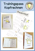 Vorschau - Arbeitsblätter - Materialpaket aller Kopfrechenpässe - Seite 1
