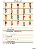 Vorschau - Arbeitsblätter - Wer bin ich? - Leserätsel - Kinder - Seite 3