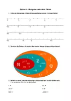 Vorschau - Arbeitsblätter - Materialpaket rationale Zahlen - Deckblatt