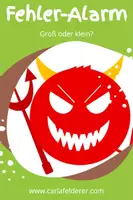 Vorschau - Aufgabenkarten - Fehler-Alarm: Groß- oder Kleinschreibung? - Deckblatt
