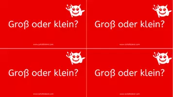 Vorschau - Aufgabenkarten - Fehler-Alarm: Groß- oder Kleinschreibung? - Seite 3