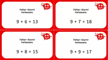 Vorschau - Fördermaterial/Inklusion - Fehler-Alarm: Additionen mit Zehnerübergang ZR 20 - Seite 3