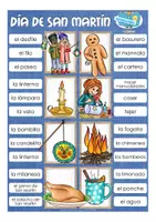 Aperçu - Jeux - Clip Cards Día de San Martín Espagnol - Page 3