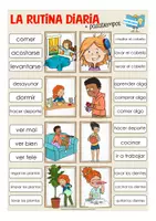 Aperçu - Jeux - la rutina diaria clip cards Espagnol - Page 3