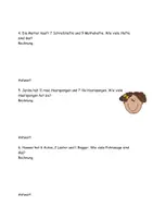 Vorschau - Arbeitsblätter - Textaufgaben Addition mit Lösung - Seite 2