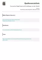 Vorschau - Arbeitsblätter - Coronavirus: Regeln heute und Vorstellungen von der Zukunft - Seite 1