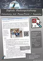 Vorschau - Arbeitsblätter - Digitale Mediengestaltung & Bildbearbeitung: Fotostory - Deckblatt