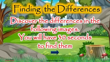 Vista previa - Juegos / Gamificación - GAME: FINDING THE DIFFERENCES (wild animals) - página 1