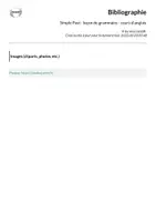Aperçu - Préparation de séance / Séance complète - Simple Past - leçon de grammaire - cours d'anglais - Page 1