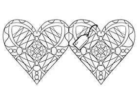 Vorschau - Mal- und Bastelvorlagen - Klappkarten zum Valentinstag - verschiedene Versionen / Malen und Basteln - Seite 3
