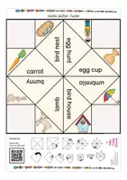 Vorschau - Spiele - Easter English cootie catcher (Ostern Englisch) - Seite 3