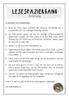 Vorschau - Stundenentwürfe - Lesespaziergang: Wir sind die Kuddelmuddel - Seite 1