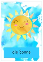 Vorschau - Bildkarten - Bildkarten/ Tafelkarte/ Legematerial Sommer - Seite 2