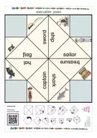 Aperçu - Jeux - pirates cootie catcher English Anglais - Page 2
