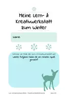 Vorschau - Arbeitsblätter - Lernwerkstatt Winter: Kreativ im Winter (für Einzel-, Gruppen- oder Stationenarbeit geeignet) - Seite 1