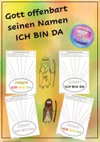 Vorschau - Arbeitsblätter - Moses erfährt JHWH - ICH BIN DA - Deckblatt