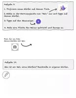 Vorschau - Arbeitsblätter - Geometrie Netz von Würfel und Quader mit Geogebra 3D Rechner, AR - Seite 2