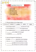 Vorschau - Arbeitsblätter - Spanisch: Verben im Presente (-ar, regelmäßig) dreifachdifferenziert - Seite 2