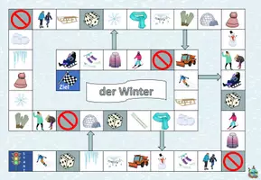 Vista previa - Juegos / Gamificación - Juego de mesa "der Winter" alemán - Portada