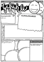 Vorschau - Arbeitsblätter - Gefühle - Arbeitsblatt / Sketchnotes - Seite 1