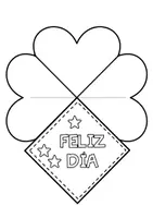 Vista previa - Manualidades / Dibujos para colorear - Tarjeta corazón: dinámica de tutoría para San Valentín - página 2