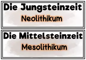 Vorschau - Präsentationen/Tafelbilder - Tafelmaterial "Unsere Epochen" (Steinzeit- Neuzeit) - Seite 2
