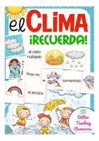 Aperçu - Jeux - el clima / el tiempo RECUERDA! Espagnol jeu de mémoire - Page de couverture