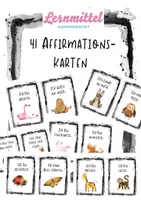 Vorschau - Poster - 41 Affirmationskarten für Kita, Vorschule und Grundschule - Deckblatt