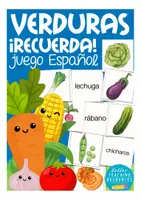 Aperçu - Jeux - verduras RECUERDA! Espagnol jeu de mémoire - Page de couverture