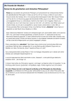 Vorschau - Arbeitsblätter - "Die Freunde der Weisheit- Kennst du die griechischen und römischen Philosophen?" Infotexte für ein Gruppenturnier - Deckblatt