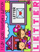 Vista previa - Manualidades / Dibujos para colorear - I CAN SPELL Series Special Edition Holidays Valentine Kids Letters - página 1