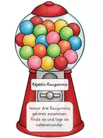 Vorschau - Spiele - Adjektiv-Kaugummiautomat - Adjektive steigern (mit unregelmäßiger Steigerung) - Seite 3