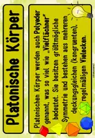 Vorschau - Poster - Platonische Körper (Aushänge) - Seite 1