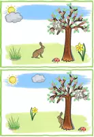 Vorschau - Spiele - Sprachförderung im Frühling: Was fehlt? (DaZ/DaF) - Seite 3