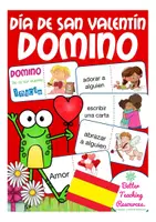 Aperçu - Jeux - Día de San Valentín DOMINO Espagnol - Page de couverture